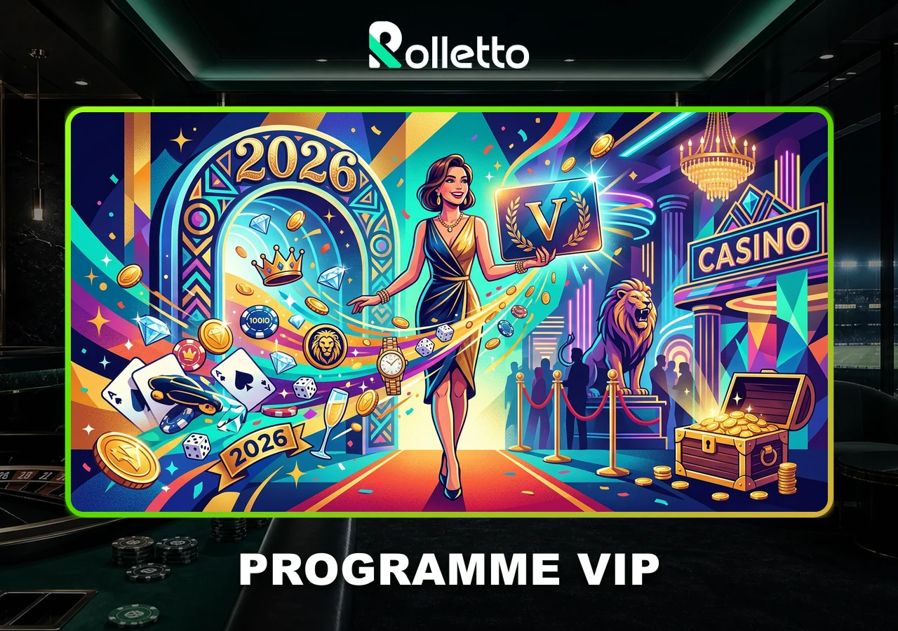 Programme VIP et avantages de fidélité Rolletto Casino